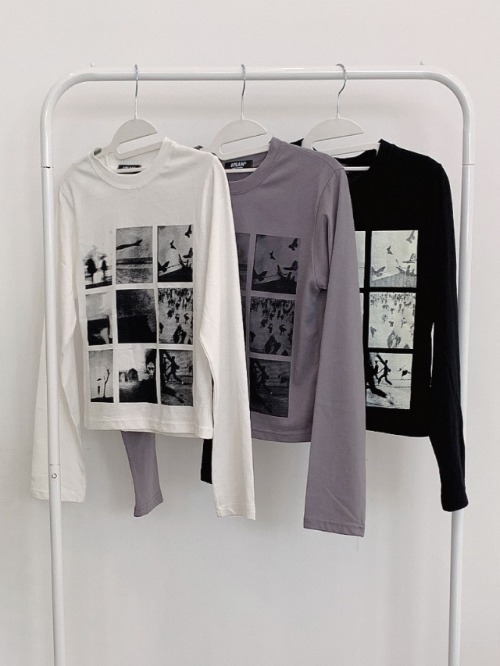 모노 흑백 티셔츠 (3color)